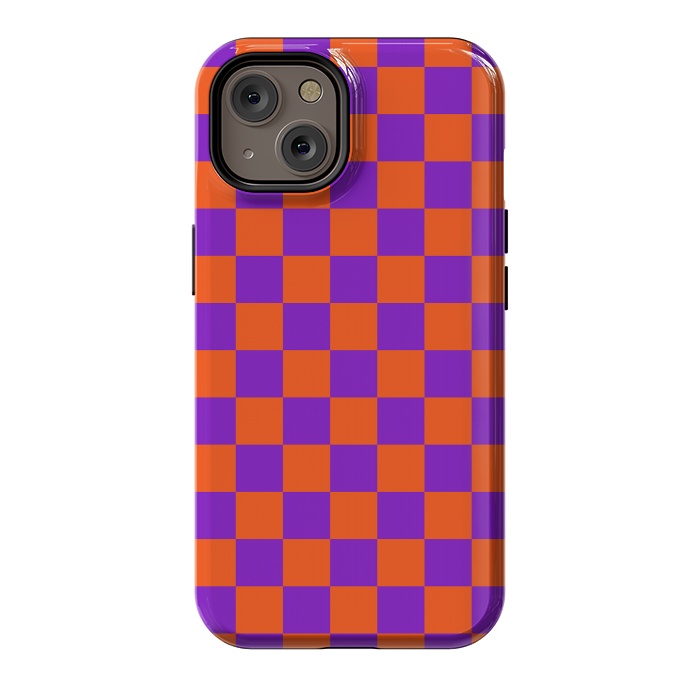iPhone 14 StrongFit Checkered Pattern VIII by Art Design Works