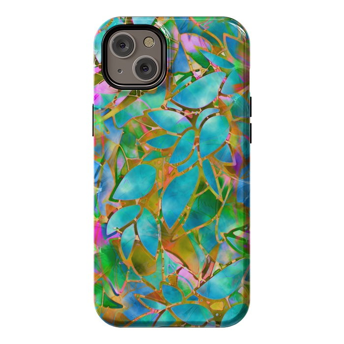 Floral Abstract Stained Glass G265 