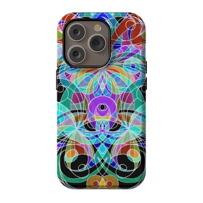 iPhone 14 Pro StrongFit Ethnic Style G11 by Medusa GraphicArt