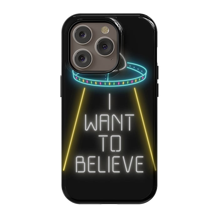 iPhone 14 Pro StrongFit I want to believe by Laura Nagel