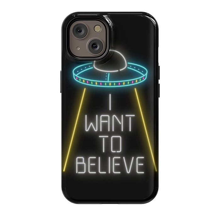 iPhone 14 StrongFit I want to believe by Laura Nagel