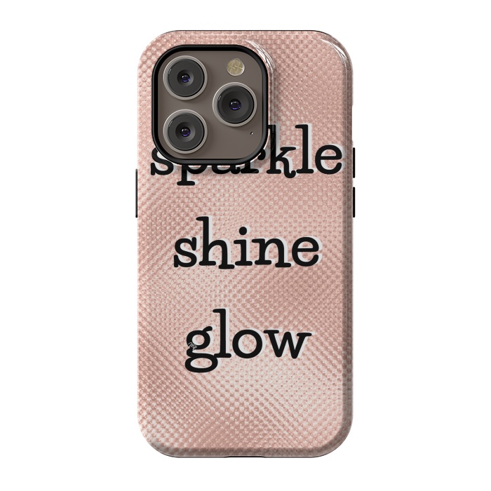 iPhone 14 Pro StrongFit Sparkle Shine Glow by Martina