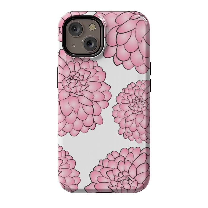 iPhone 14 StrongFit Pink Chrysanthemum by Martina