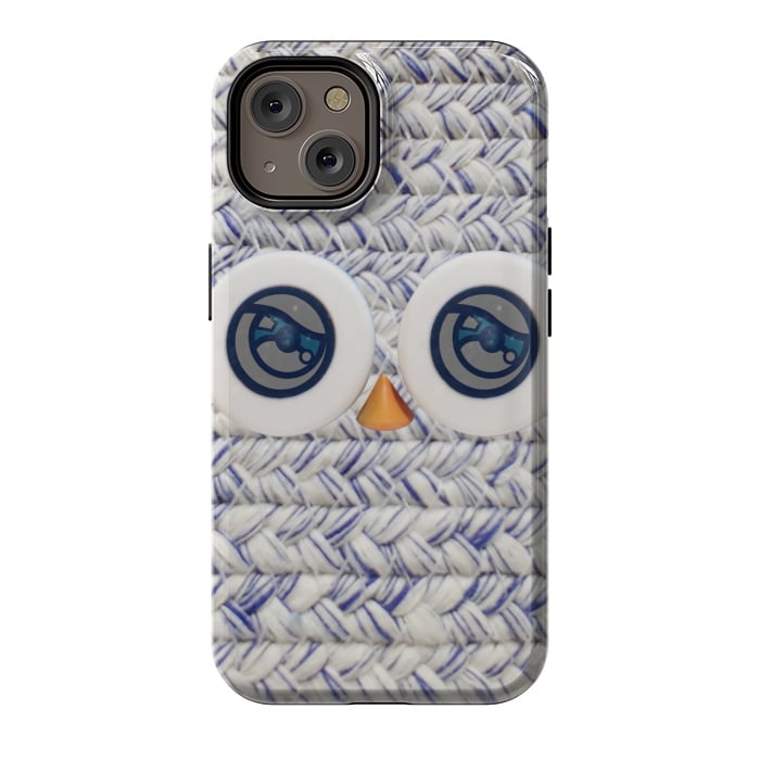 iPhone 14 StrongFit CUTE OWL by Michael Cheung