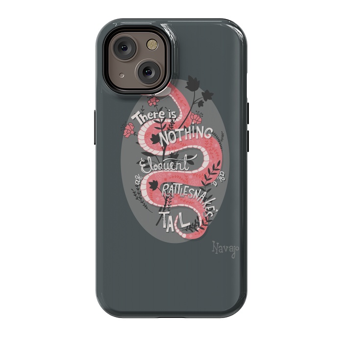iPhone 14 StrongFit There is nothing as eloquent as a rattlesnake's tail by Jelena Obradovic