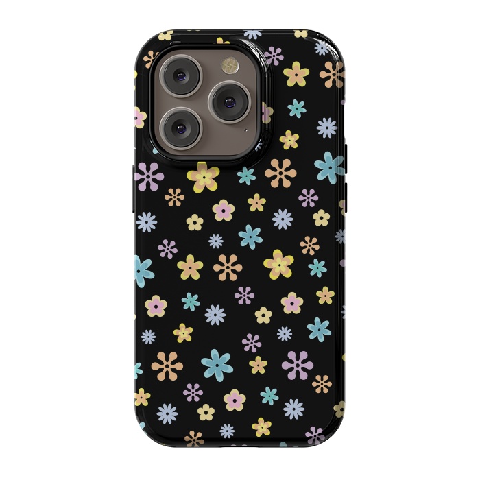 iPhone 14 Pro StrongFit Flowers by Laura Nagel