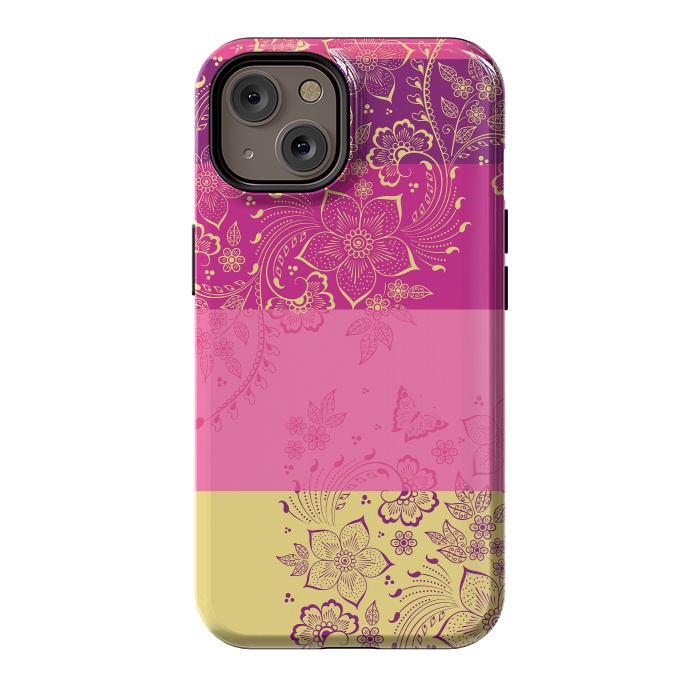 iPhone 14 StrongFit Wild Flowers by Rossy Villarreal