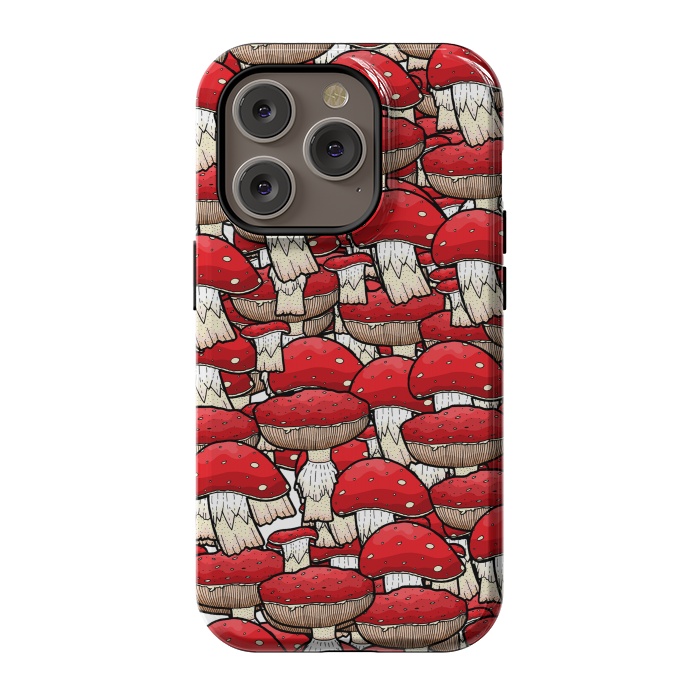 iPhone 14 Pro StrongFit The red mushrooms by Steve Wade (Swade)