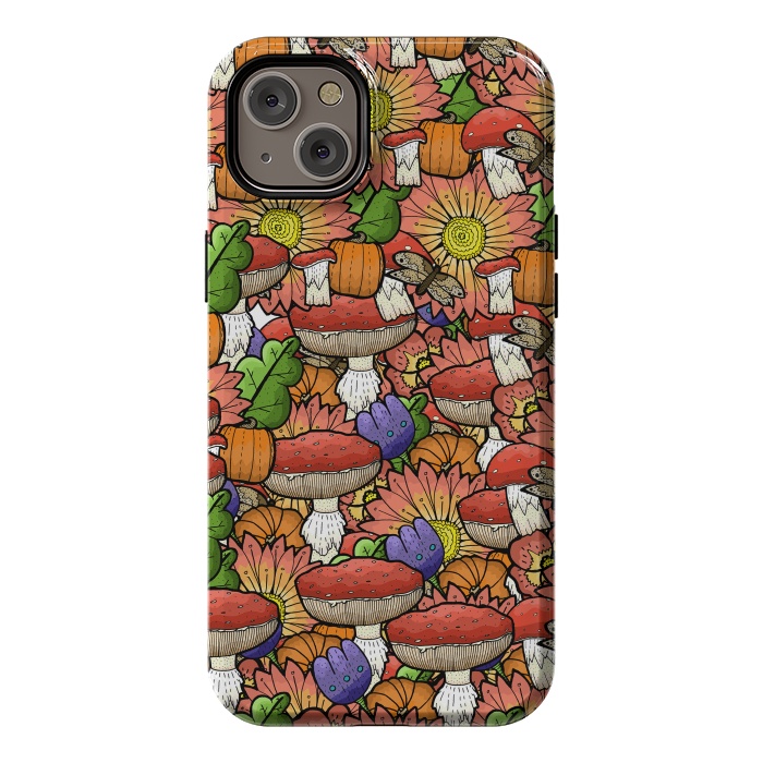 iPhone 14 Plus StrongFit Autumn Pattern by Steve Wade (Swade)
