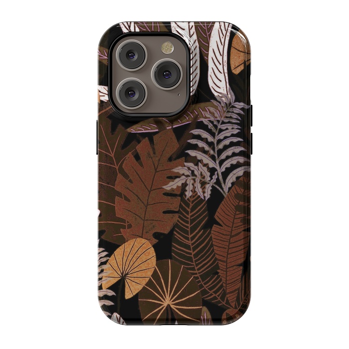 iPhone 14 Pro StrongFit Eve's tropical Jungle at Night  by  Utart