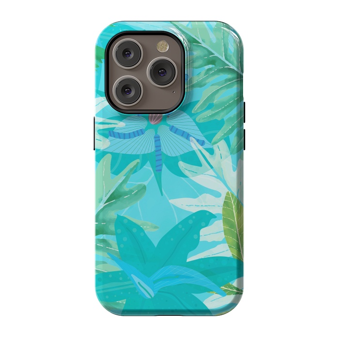 iPhone 14 Pro StrongFit Eve's blue Aroma Garden by  Utart