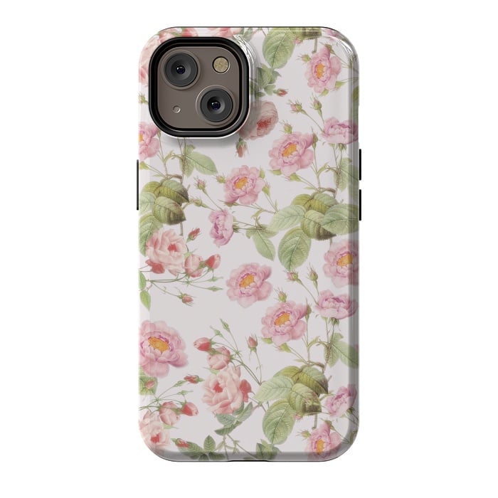 iPhone 14 StrongFit Blush Roses  by  Utart