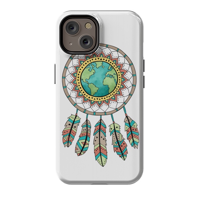 iPhone 14 StrongFit World Dreamcatcher by Pom Graphic Design