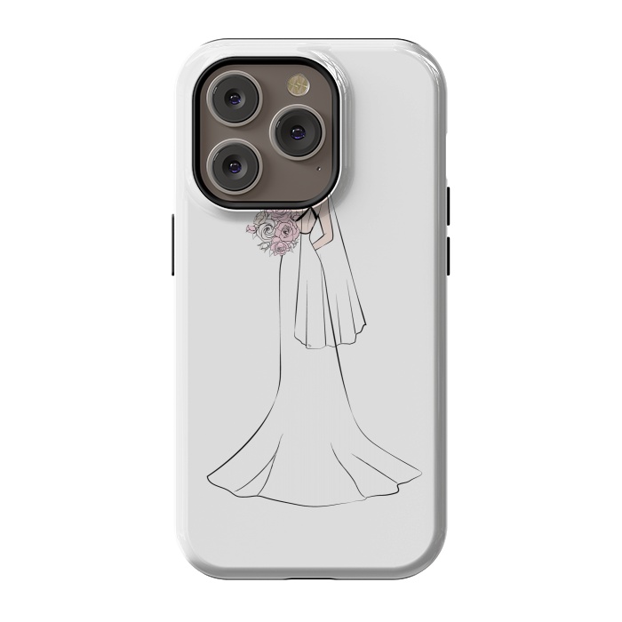iPhone 14 Pro StrongFit Pretty Bride by Martina