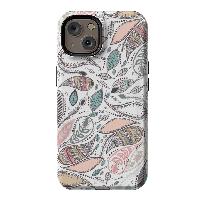 iPhone 14 StrongFit Paisley  by Rose Halsey