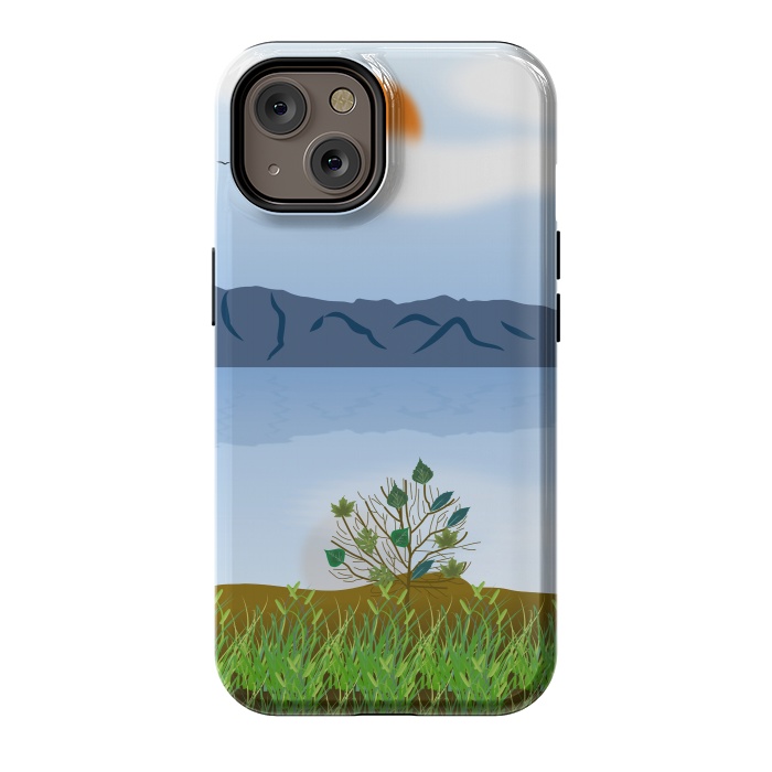 iPhone 14 StrongFit Morning Glory by Creativeaxle