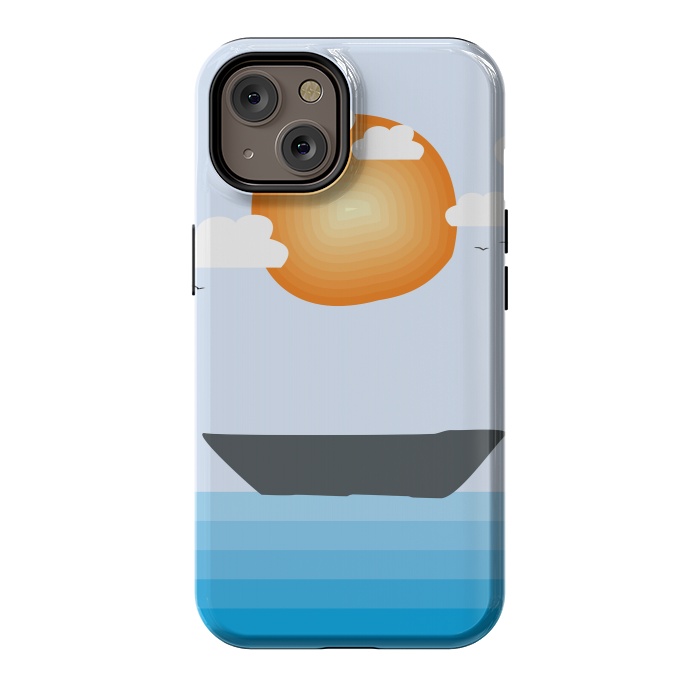 iPhone 14 StrongFit Lost Ship by Creativeaxle