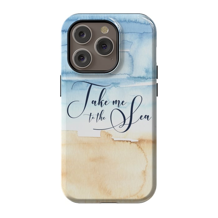 iPhone 14 Pro StrongFit Take Me to the Sea by Noonday Design