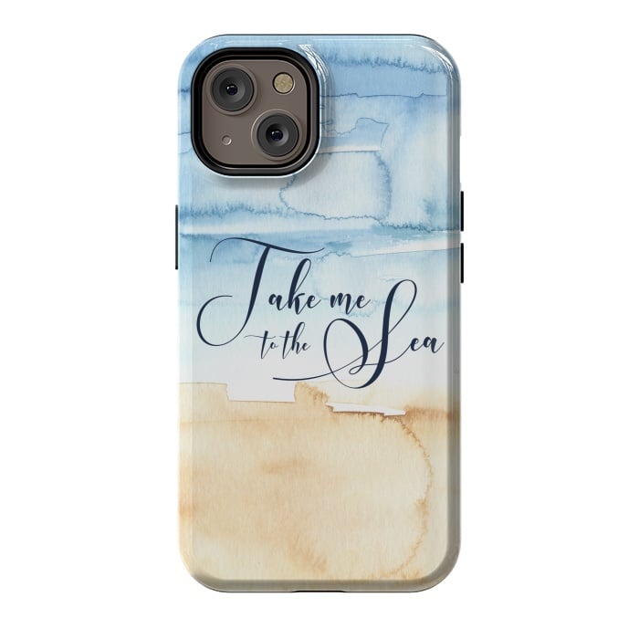 iPhone 14 StrongFit Take Me to the Sea by Noonday Design