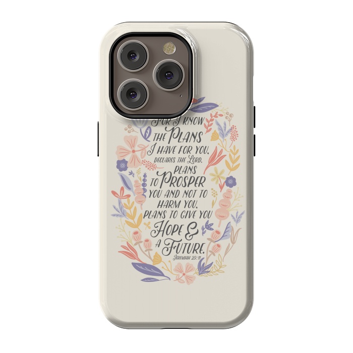 iPhone 14 Pro StrongFit Jeremiah 29:11 by Noonday Design