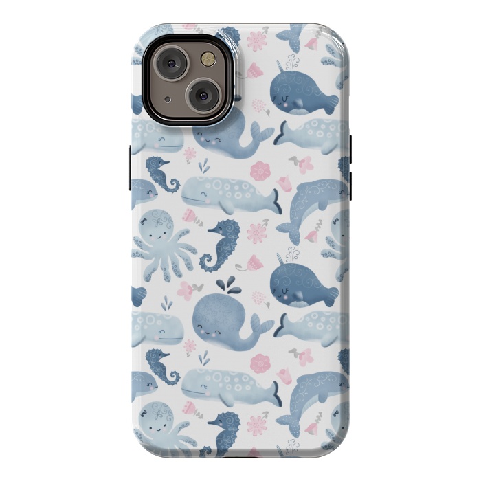 iPhone 14 Plus StrongFit Ocean Friends by Noonday Design