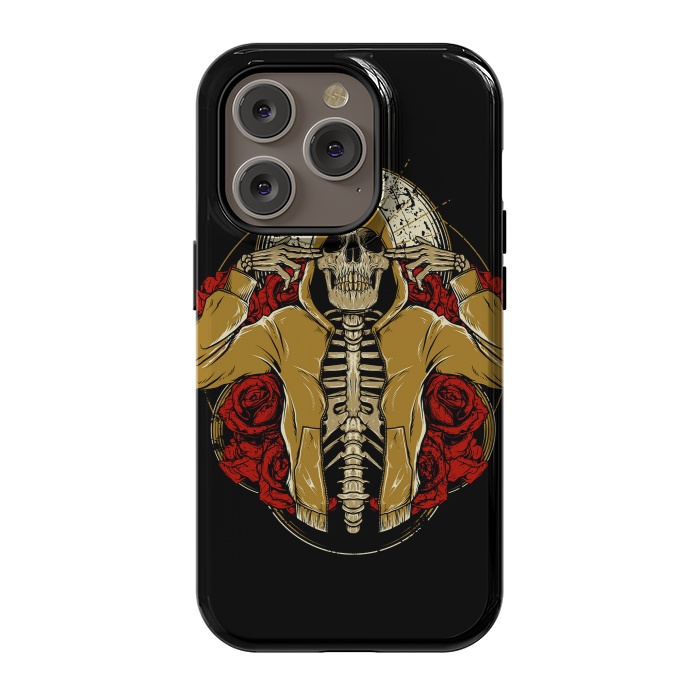 iPhone 14 Pro StrongFit Hip Hop and Roses by Afif Quilimo