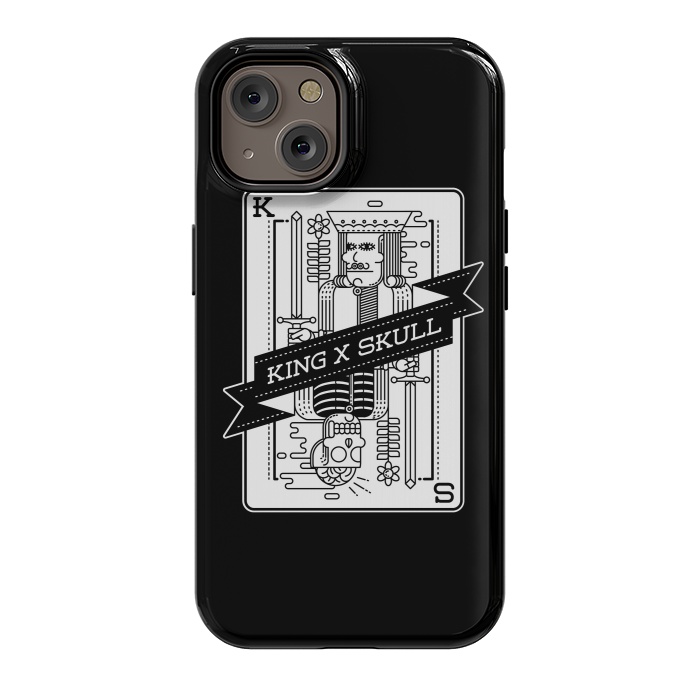 iPhone 14 StrongFit King & Skull by Afif Quilimo