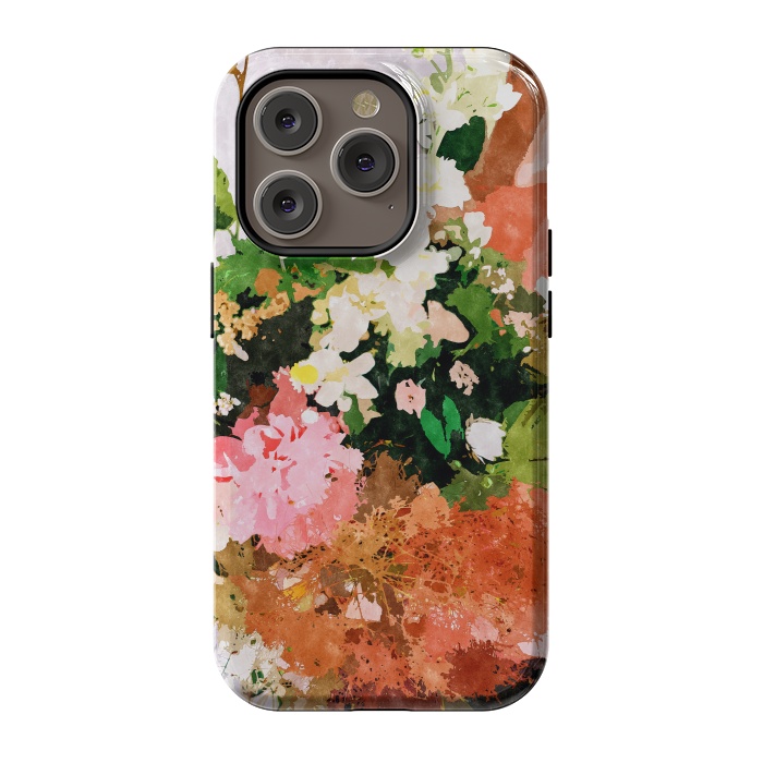 iPhone 14 Pro StrongFit Floral Gift || by Uma Prabhakar Gokhale