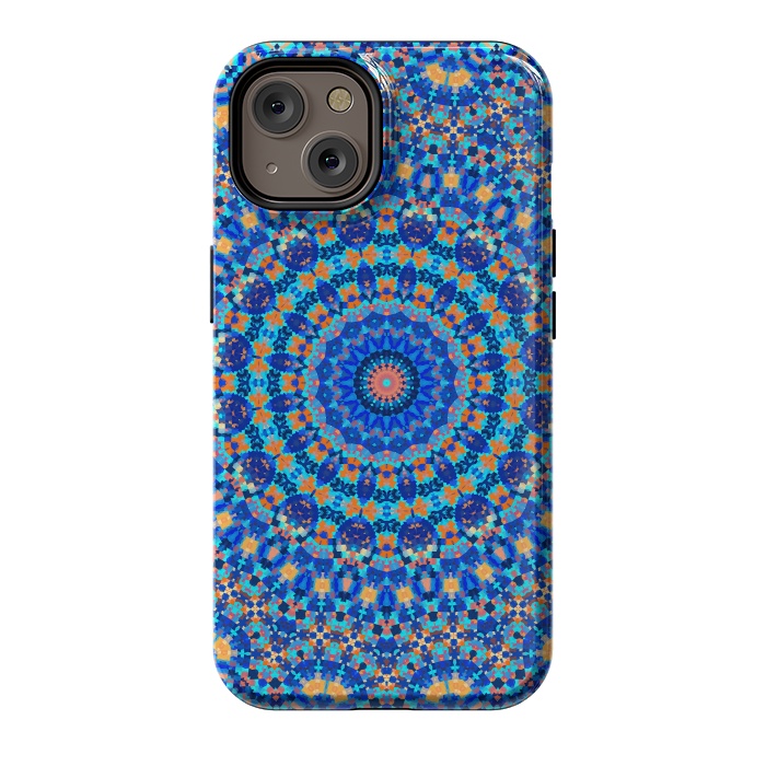 iPhone 14 StrongFit Abstract Mandala III by Art Design Works