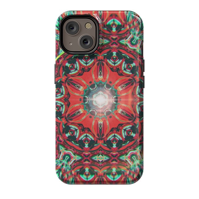 iPhone 14 StrongFit Abstract Mandala I by Art Design Works