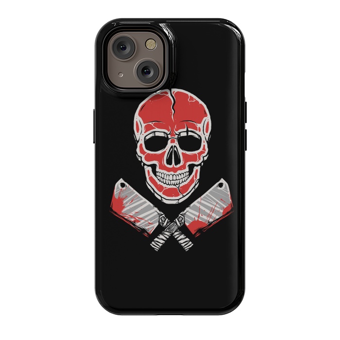 iPhone 14 StrongFit Skull Meat by Afif Quilimo