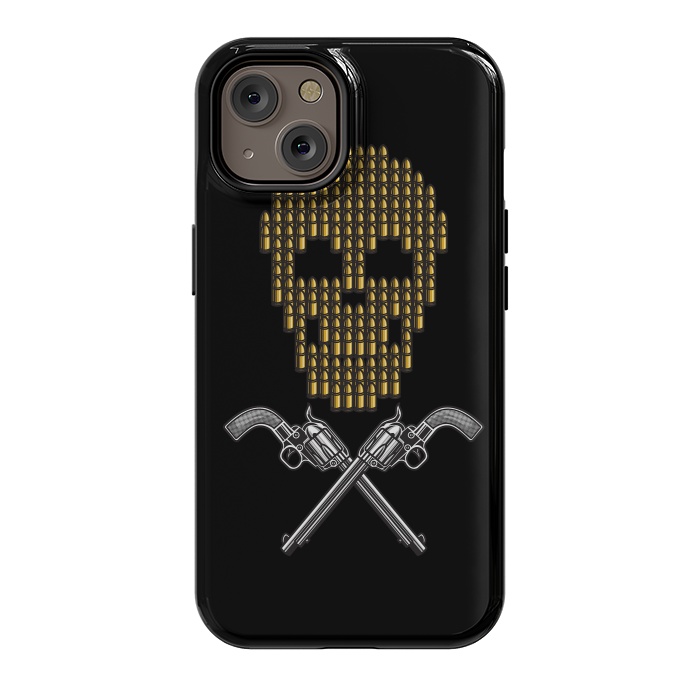iPhone 14 StrongFit Skull Bullets by Afif Quilimo