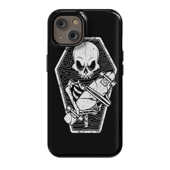 iPhone 14 StrongFit Skull Until the End by Afif Quilimo