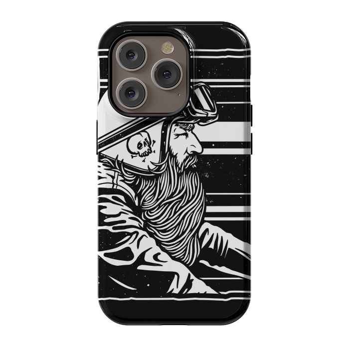 iPhone 14 Pro StrongFit Beard and Ride by Afif Quilimo