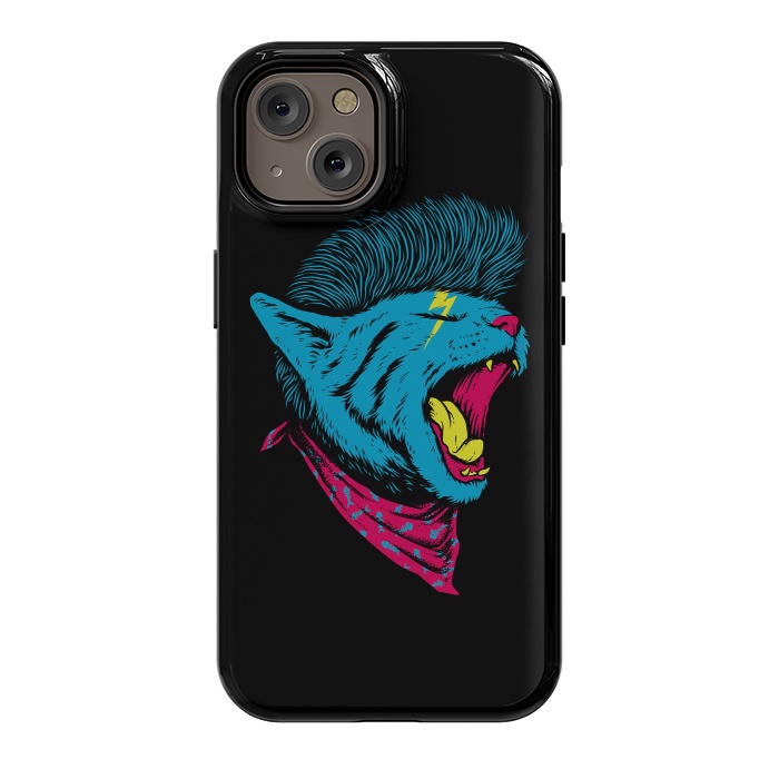 iPhone 14 StrongFit Cat Punk by Afif Quilimo