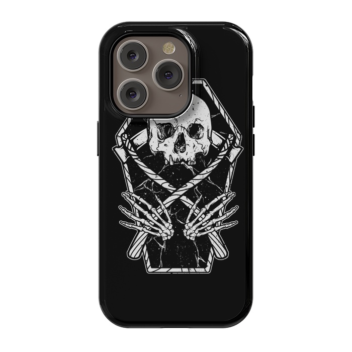 iPhone 14 Pro StrongFit Coffin Reaper by Afif Quilimo