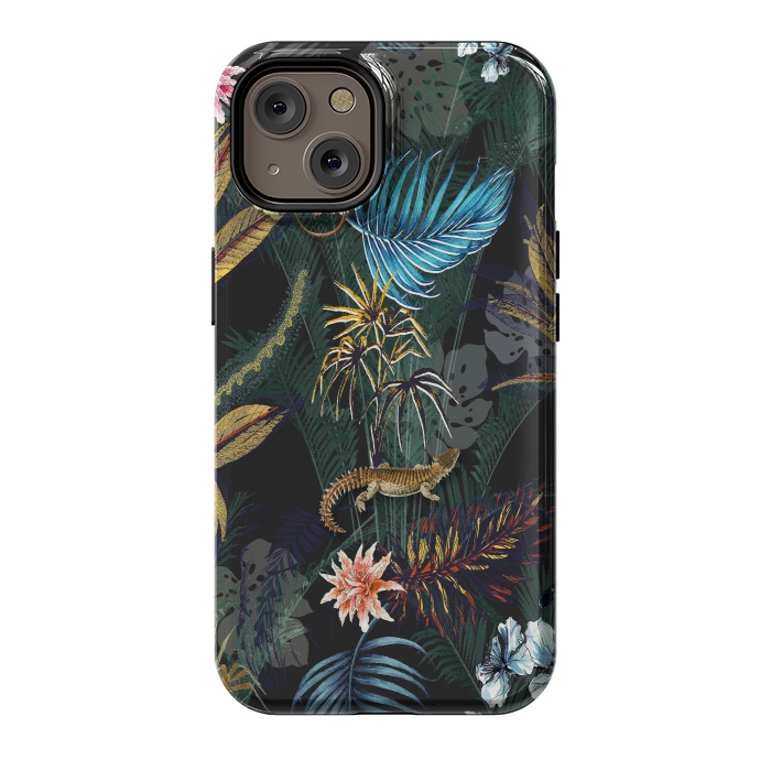 iPhone 14 StrongFit botanical and animal by ynsalkn design studio