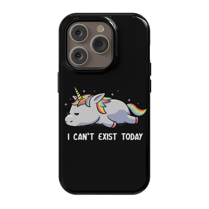 iPhone 14 Pro StrongFit I Can't Exist Today by eduely
