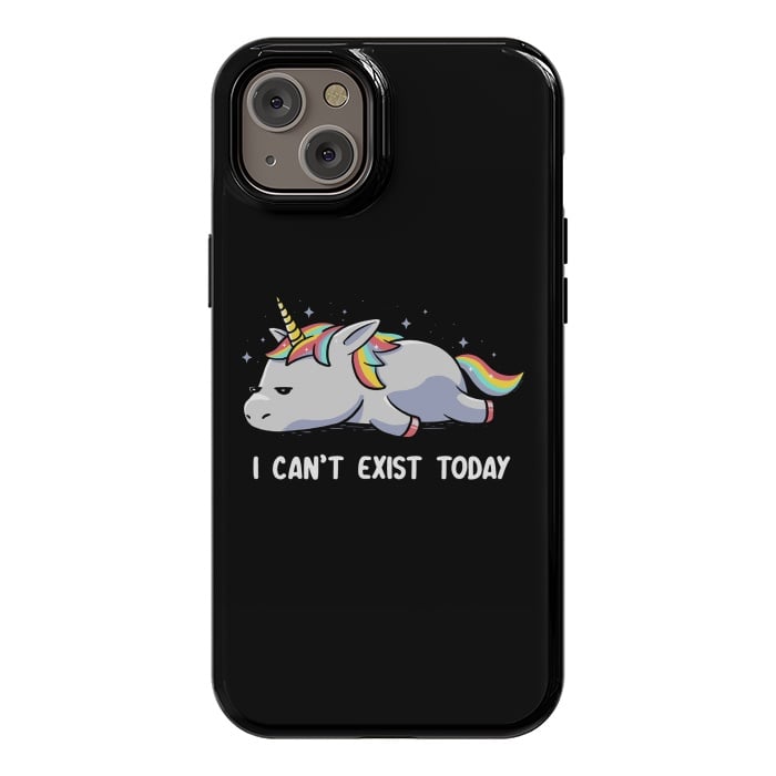 iPhone 14 Plus StrongFit I Can't Exist Today by eduely