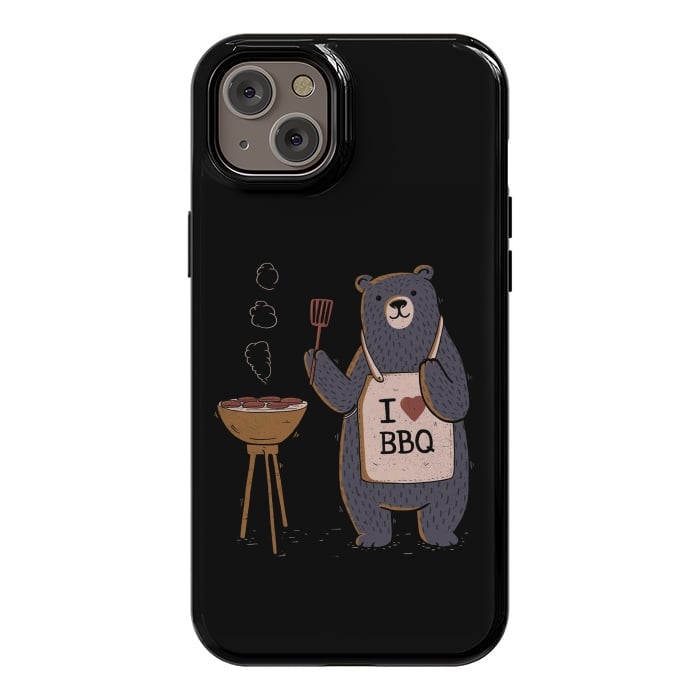 iPhone 14 Plus StrongFit I Love BBQ- by eduely