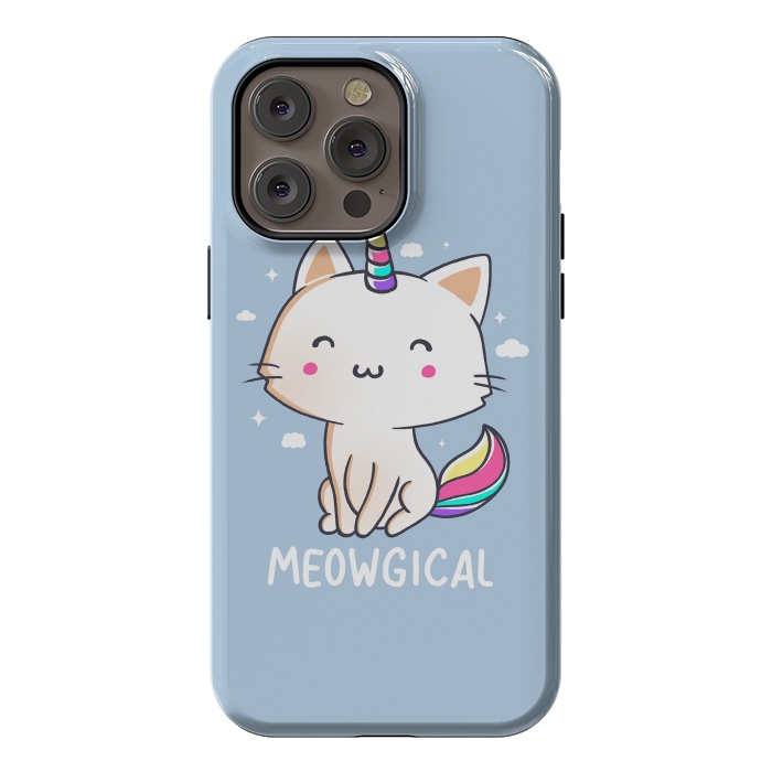 iPhone 14 Pro max StrongFit Meowgical by eduely