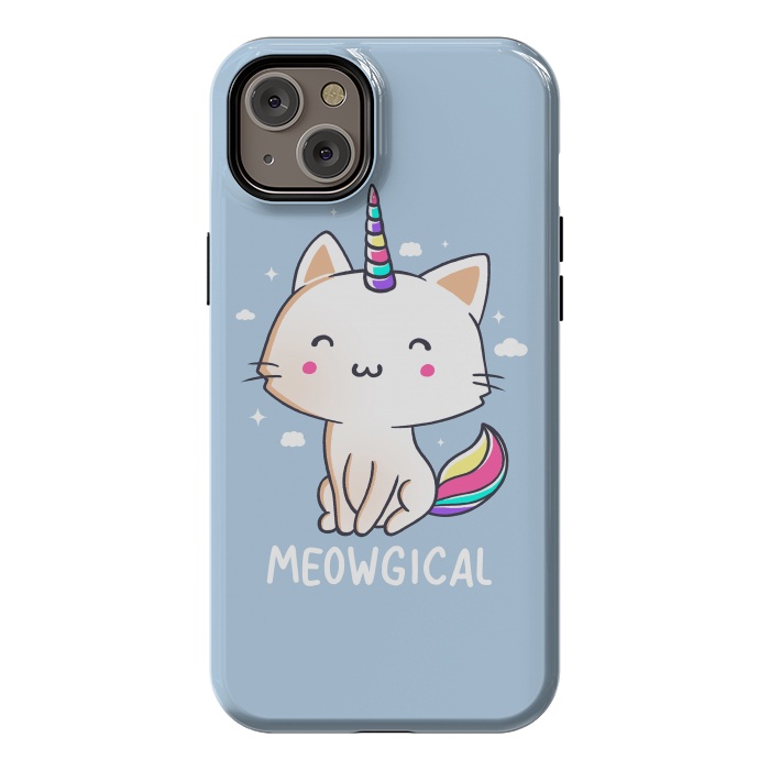iPhone 14 Plus StrongFit Meowgical by eduely