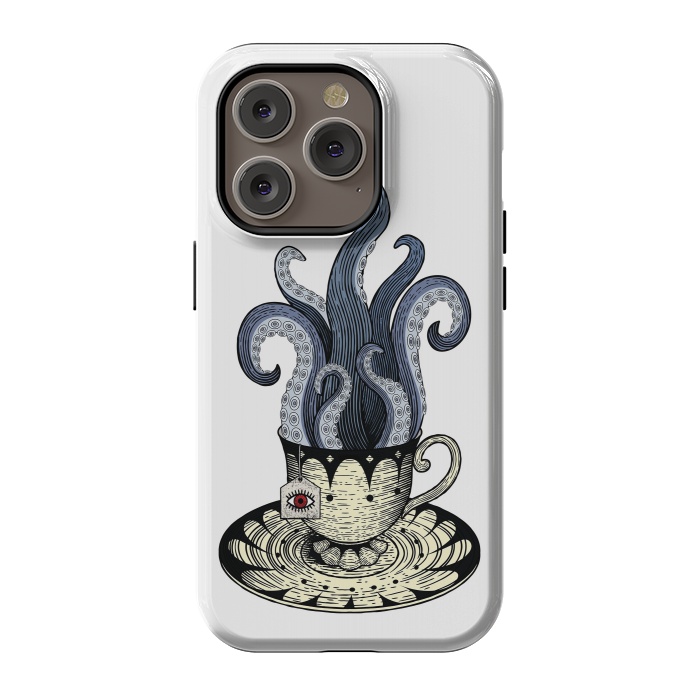 iPhone 14 Pro StrongFit Kraken tea by Laura Nagel