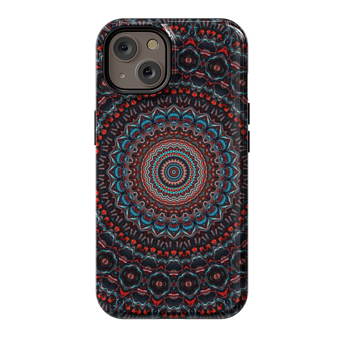 iPhone 14 StrongFit Abstract Mandala by Art Design Works