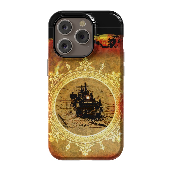 iPhone 14 Pro StrongFit War on the World, IRON SHIP'S by Max LeTamis