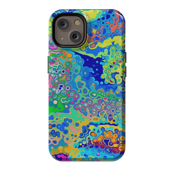 iPhone 14 StrongFit Colorful Cells Design by Art Design Works