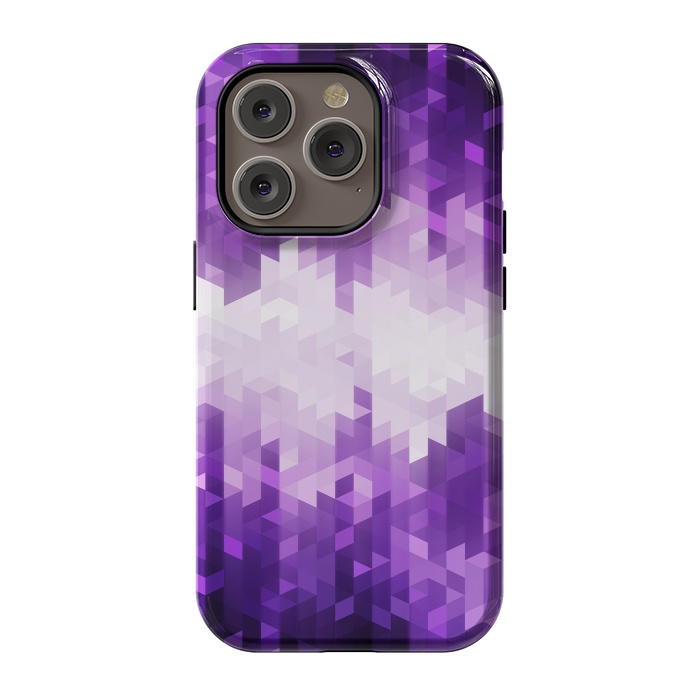 iPhone 14 Pro StrongFit Ultra Violet Pattern I by Art Design Works