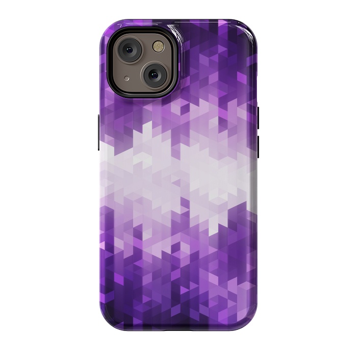 iPhone 14 StrongFit Ultra Violet Pattern I by Art Design Works