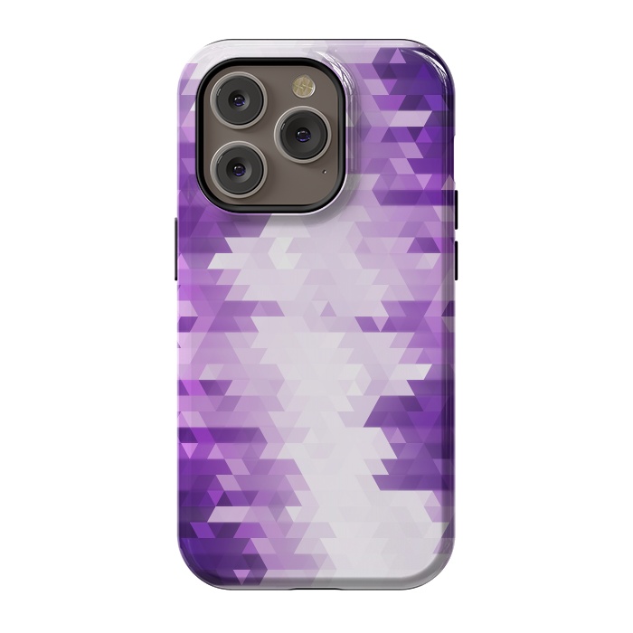 iPhone 14 Pro StrongFit Ultra Violet Pattern III by Art Design Works