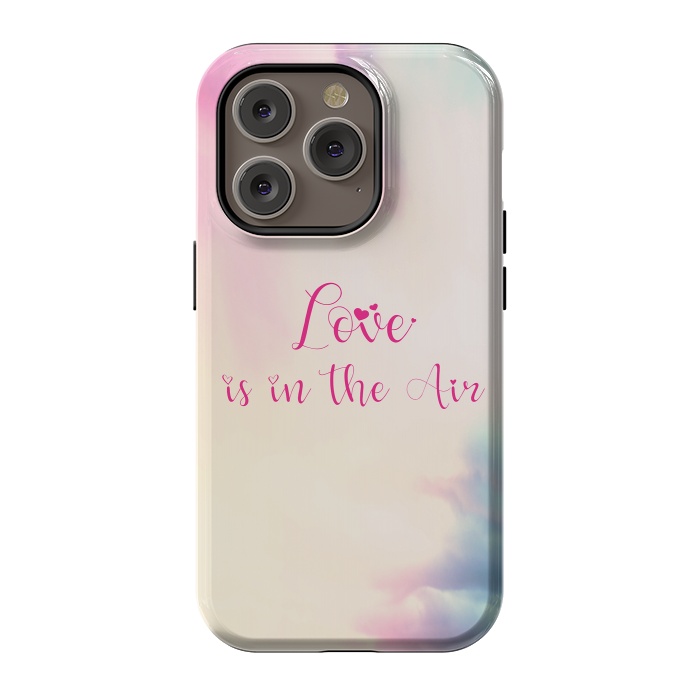 iPhone 14 Pro StrongFit Love is in the Air <3 by Art Design Works